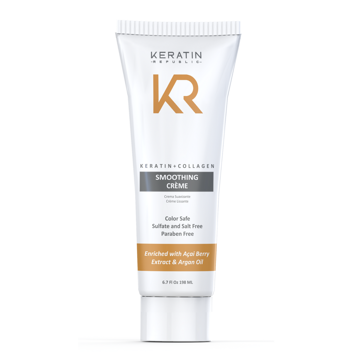 Keratin & Collagen Smoothing Crème 6.7 oz – Keratin Republic